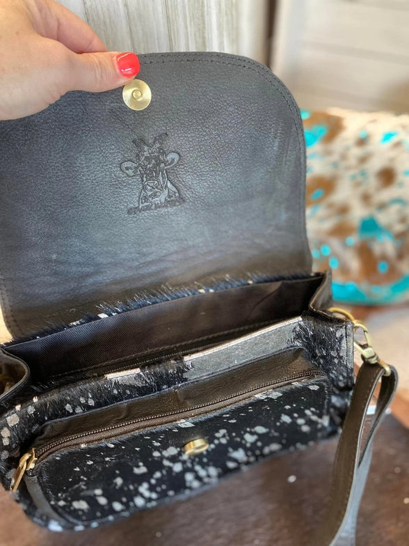 Cowhide Crossbody Leather Bag