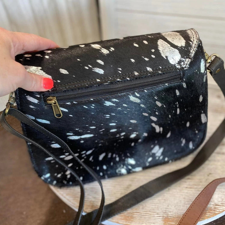 Cowhide Crossbody Leather Bag