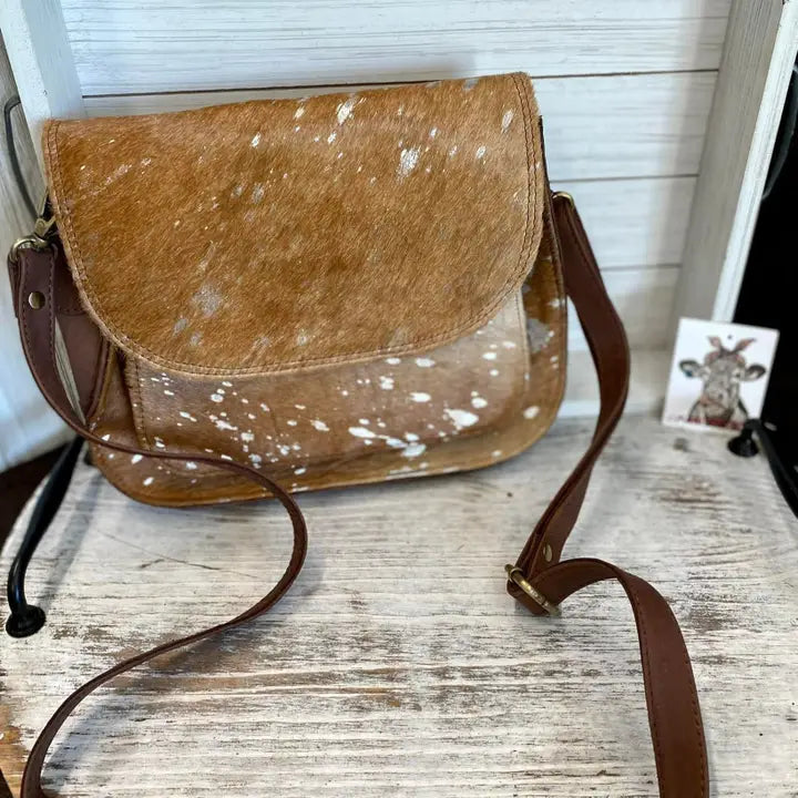 Cowhide Crossbody Leather Bag