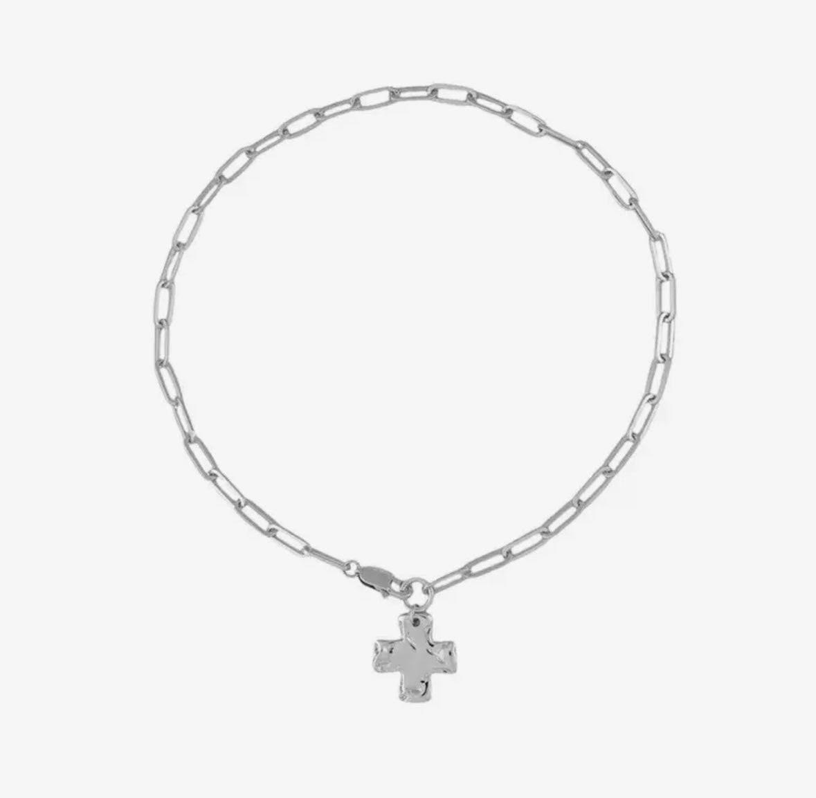Gold or Silver Stainless Steel Cross Necklace