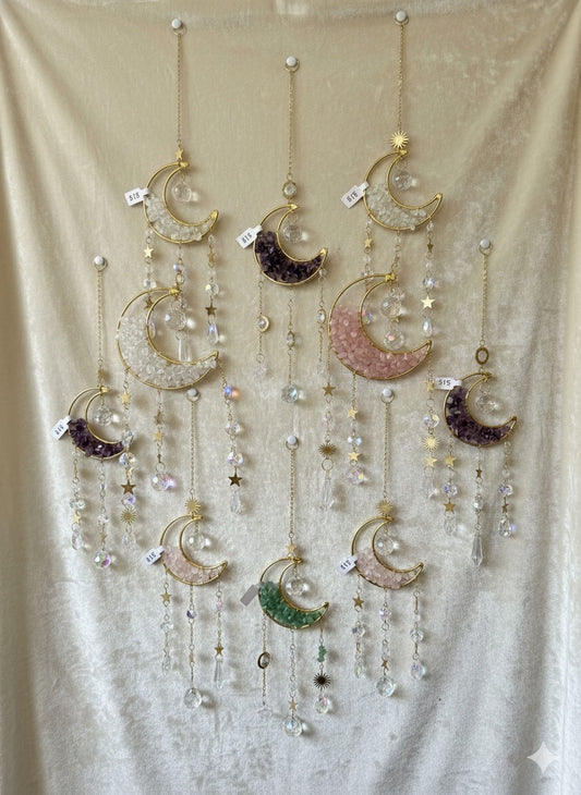 Crystal Moon Window Catcher